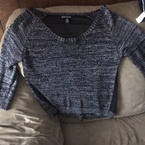 Sparkly shimmery black sweater